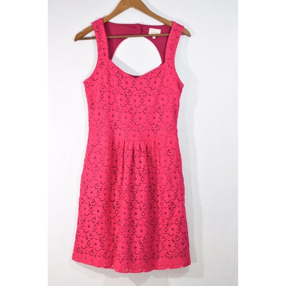 Anthropologie Dresses & Skirts - Anthropologie Deletta Pink Lace Dress